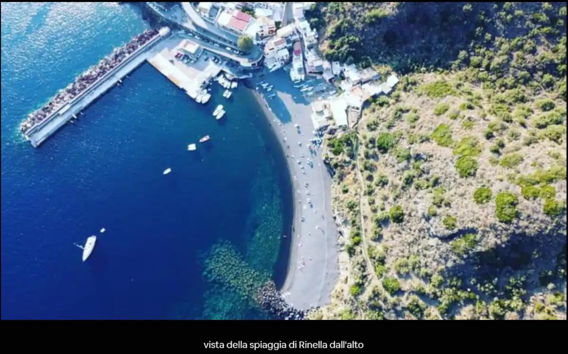 Il Nido Di Rinella, Casa Sulla Spiaggia Villa Leni Exterior photo